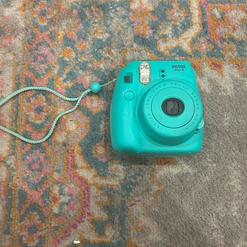 Fujifilm Instax Mini 8 with strap